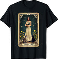 Cat, Lady Tarot Card Fun Graphic for Cat Lovers T-Shirt