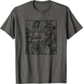 Black Roses Aesthetic Clothing Soft Grunge Clothes Goth Punk T-Shirt Small