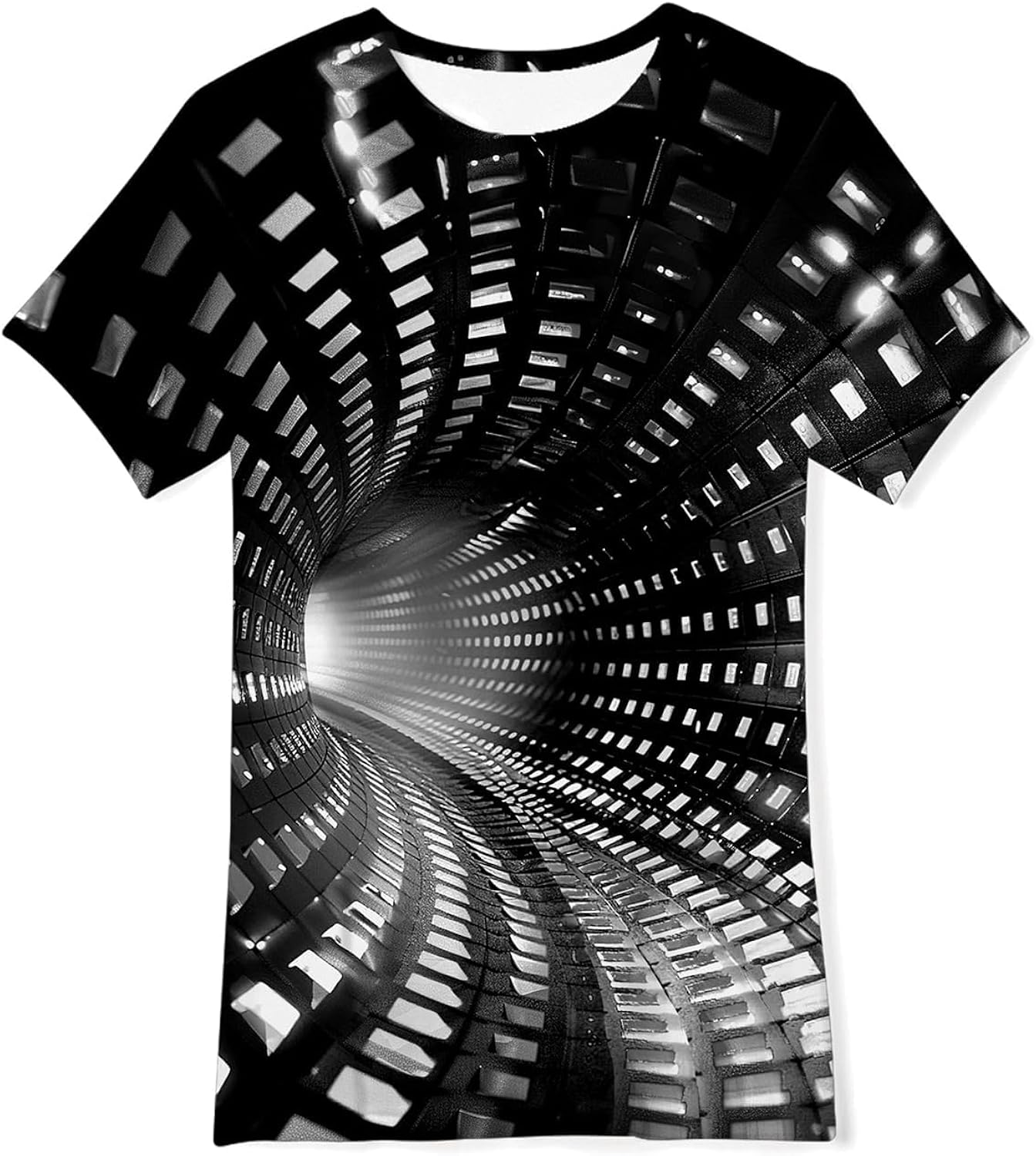 Boys Girls 3D Graphic Printed T-Shirt Crewneck Short Sleeve Tees 6-14 Years