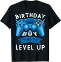 Birthday Boy Time to Level Up Video Game Birthday Gamer Boys T-Shirt