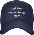 Custom Baseball Cap Add Your Text Logo Image Bulk Personalized Adjustable Trucker Hat for Men Women Gifts