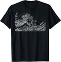 Japanese Wave Ocean Traditional Japan Men's Graphic T-Shirt