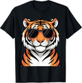 Tiger Costume for Men Women Boys Zoo Tiger Print Tiger Lover T-Shirt