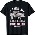 Funny BBQ Grilling Quote Pig Pulled Pork T-Shirt Small
