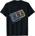 RGB Gaming Graphics Card Aesthetic GPU Video Gamer T-Shirt