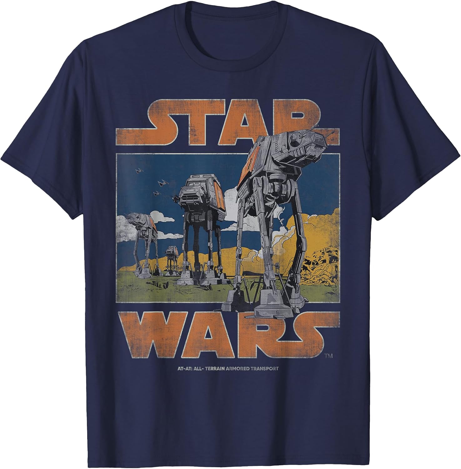 AT-AT Walkers Vintage T-Shirt