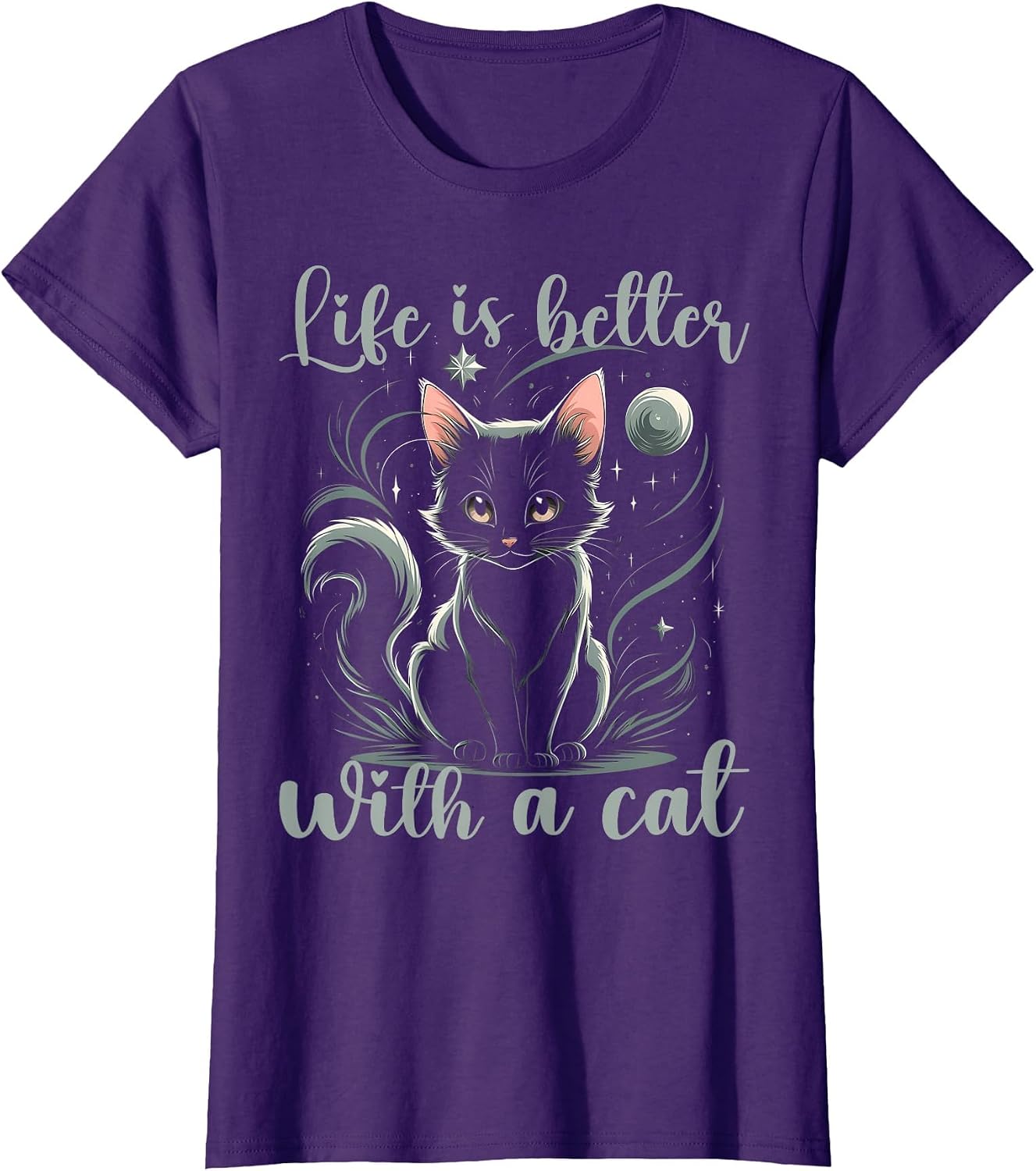 Cats Lover Funny Cute Cat T-Shirt