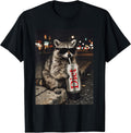 Raccoons Diet Soda Funny Animal Meme Genz Dank Raccoon Meme T-Shirt