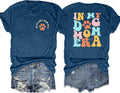 Dog Mom Shirt Women: in My Dog Mom Era T Shirts Cute Paw Print Tee Animal Lover Gifts Casual Summer Tops