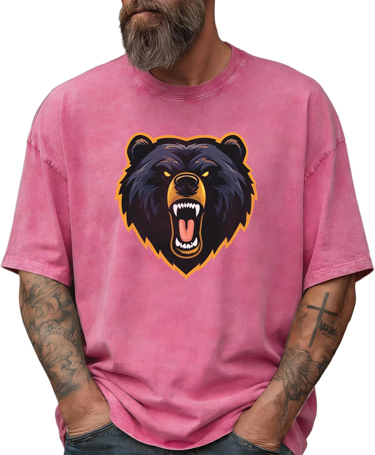 Graphic T-Shirts for Men Casual Cotton Tees Comfy Streetwear Crewneck Short Sleeve Summer Tops