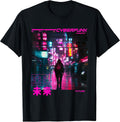 Japanese Retro Cyberpunk Aesthetic in Vaporwave Harajuku T-Shirt