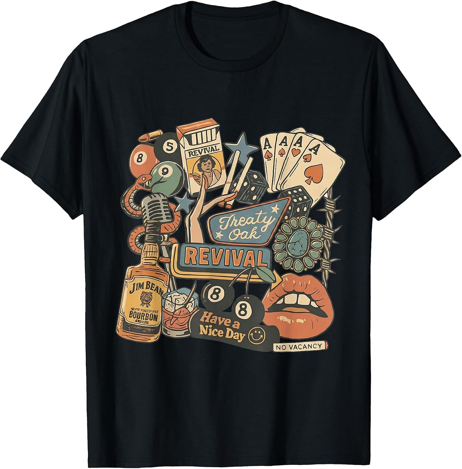 Vintage Western Revival Country Graphic Tee Gift T-Shirt