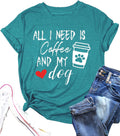 Dog Mom Women's T-Shirt: Dog Lover Gift, Causal Short Sleeve Blouse Top, Funny Saying