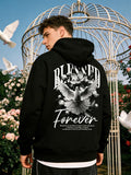 Men Hoodie, Pullover Sweatshirt with Pocket, Sizes XS-XXL