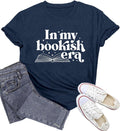 Teacher Shirts for Women Reading T-Shirt in My Bookish Era Tee Tops