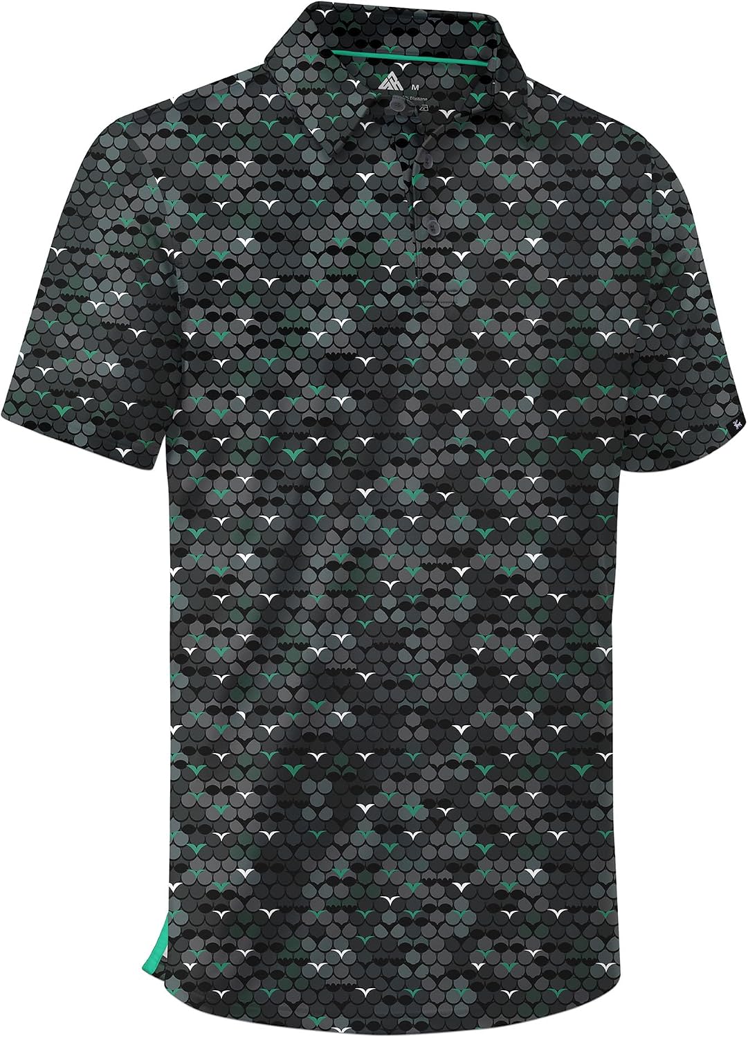 Men's Moisture Wicking Performance Collared Short Sleeve Golf Shirt