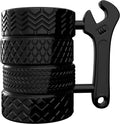 Tire Coffee Tea Mug Gift for Car Lovers Mechanics Car Enthusiasts Gifts for Man Birthday Gift