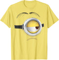 Minions Stuart Frown Face Graphic T-Shirt T-Shirt