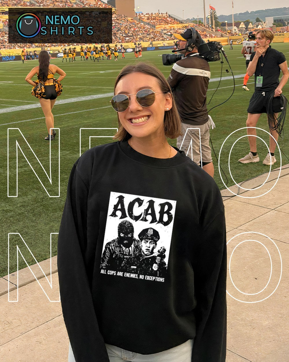 ACAB all cops are enemies no exceptions shirt