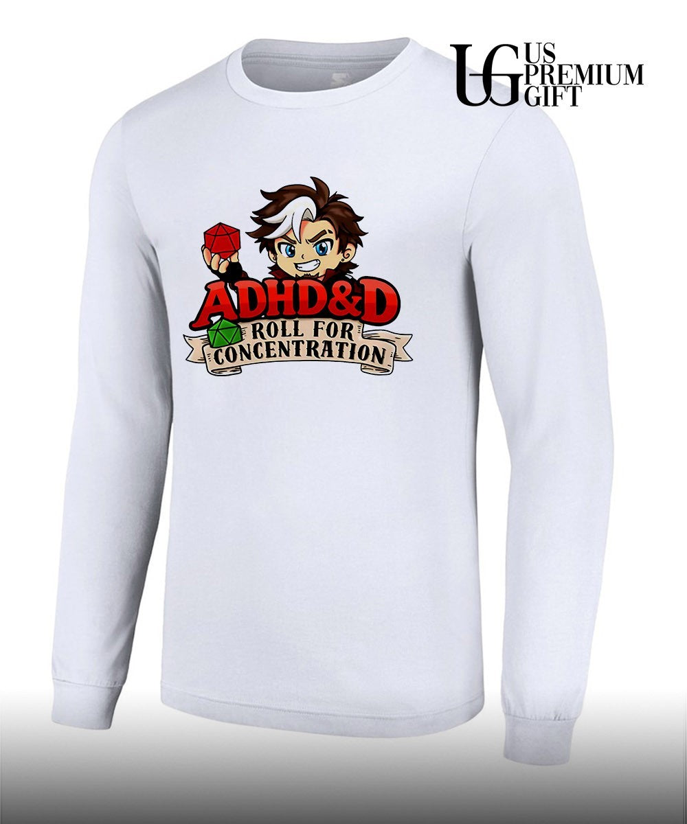 ADHD&D Roll for Concentration shirt