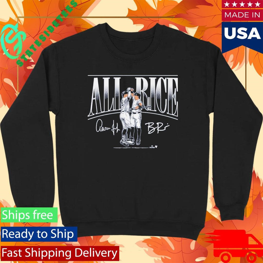 Aaron Judge & Ben Rice All Rice Signatures Shirt