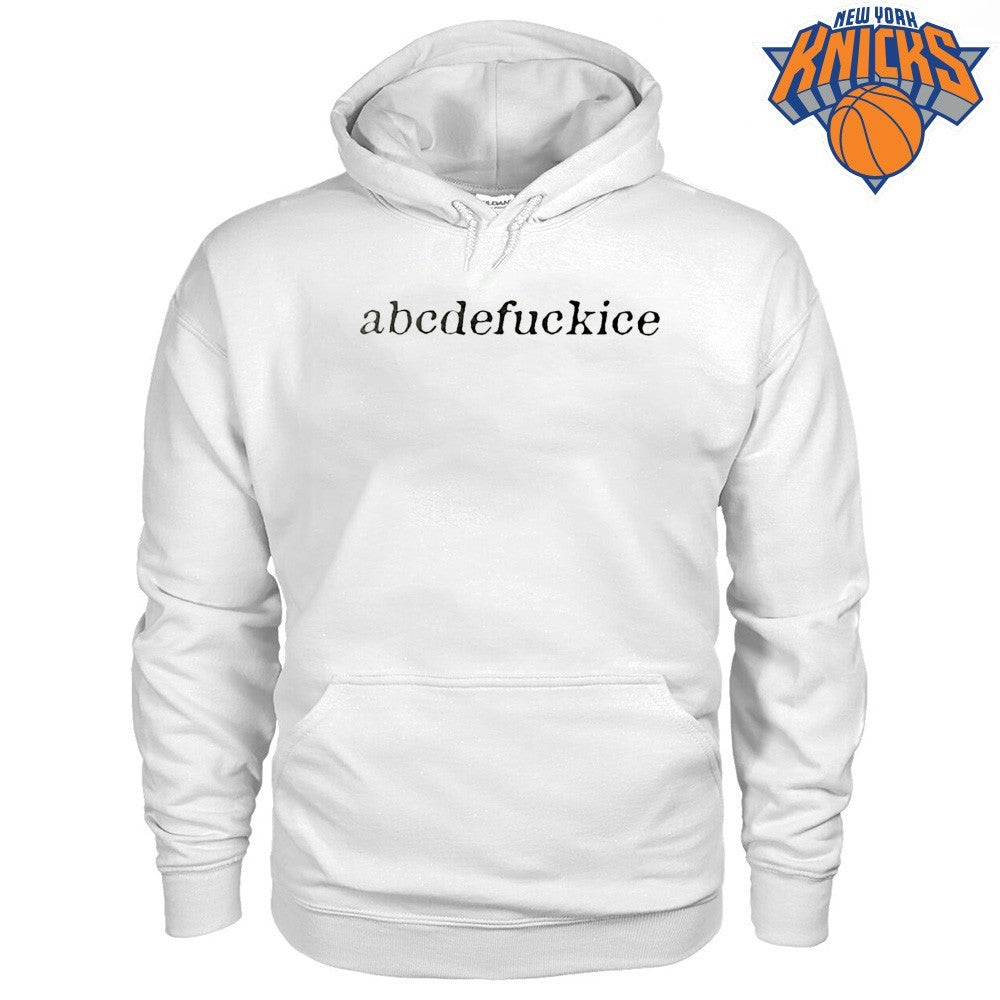 Abcdefuckice Typography Alphabet Graphic Shirt