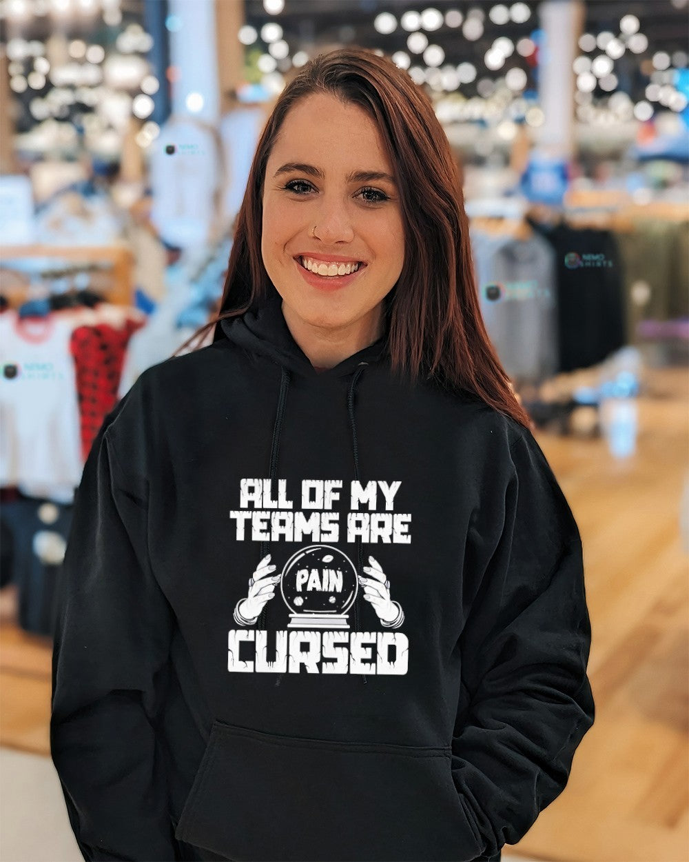 All of my teams are pain cursed shirt