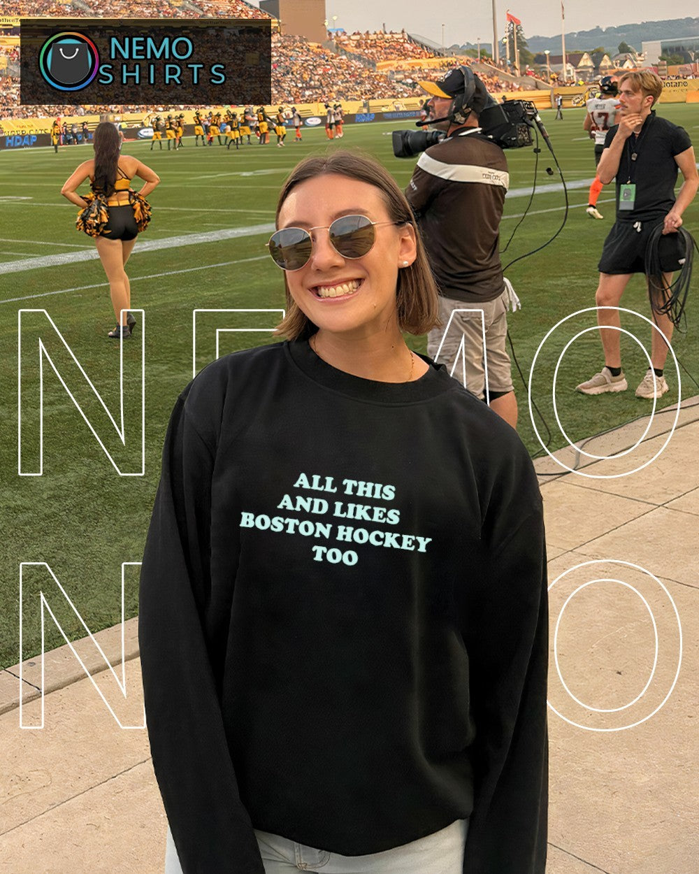 All this and likes Boston Bruins hockey too shirt