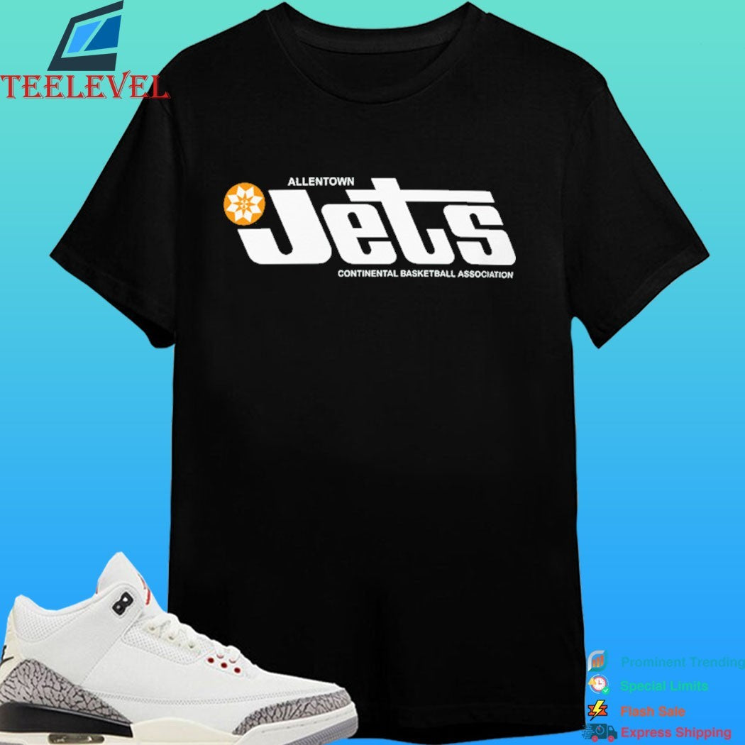 Allentown Jets Continental Basketball Association Shirt