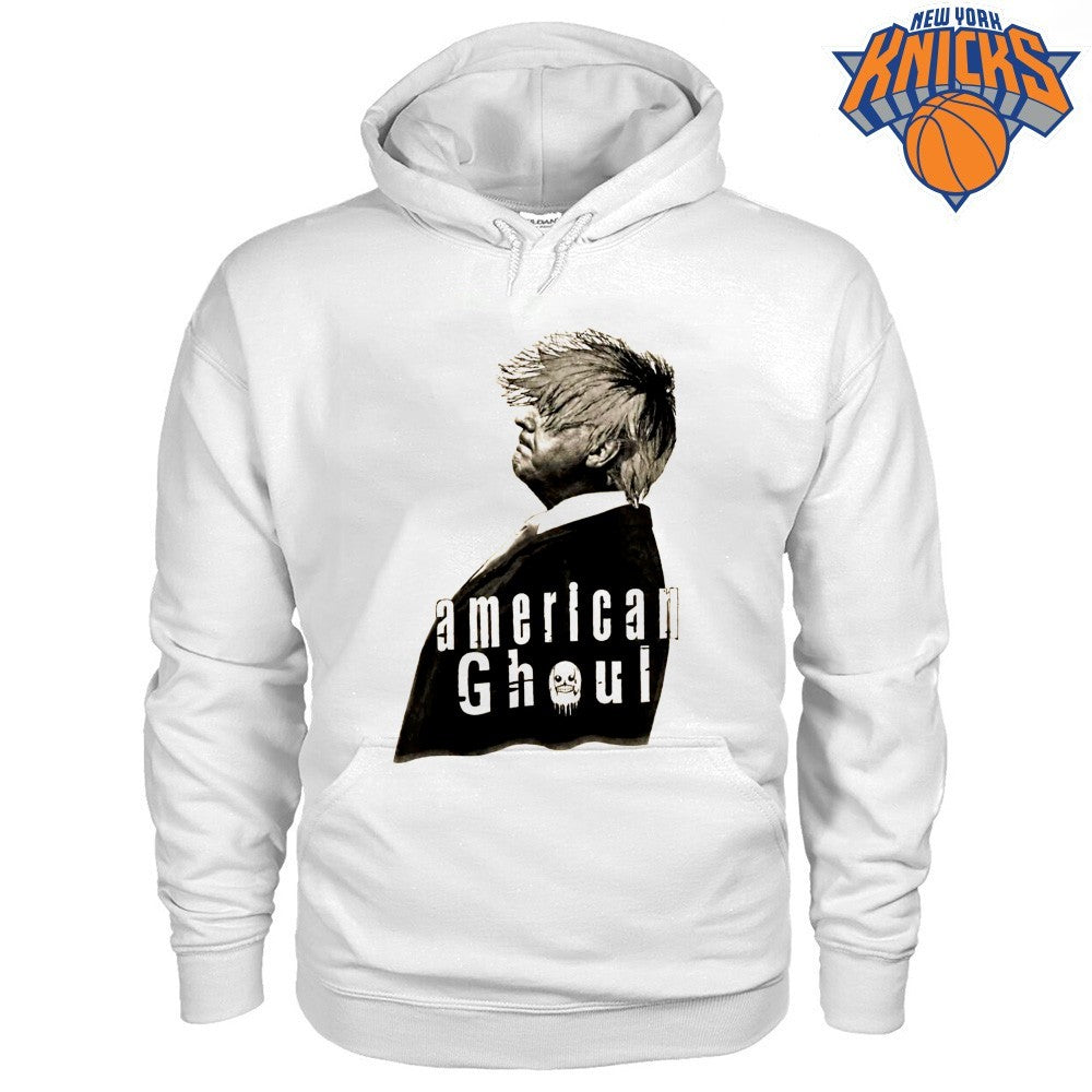 American Ghoul Donald Trump Hair Shadow Political Satire Graphic Shirt