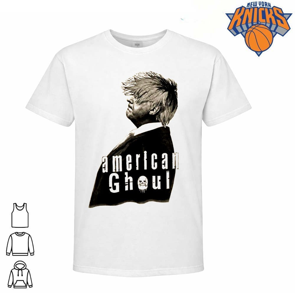 American Ghoul Donald Trump Hair Shadow Political Satire Graphic Shirt