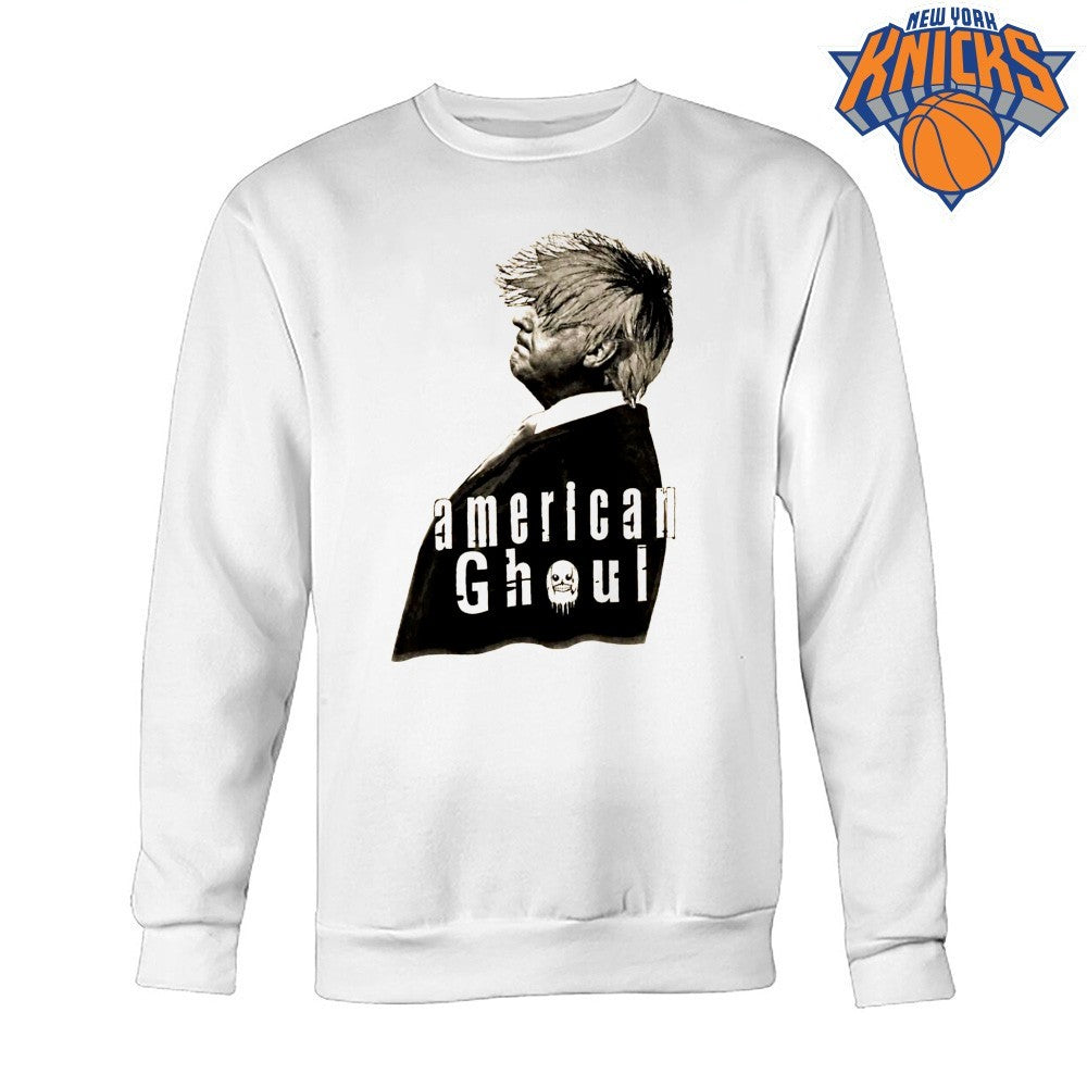 American Ghoul Donald Trump Hair Shadow Political Satire Graphic Shirt