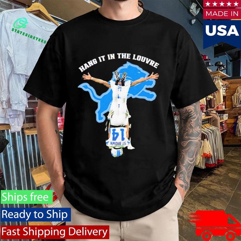 Amon Ra St. Brown Hang It In The Louvre Shirt