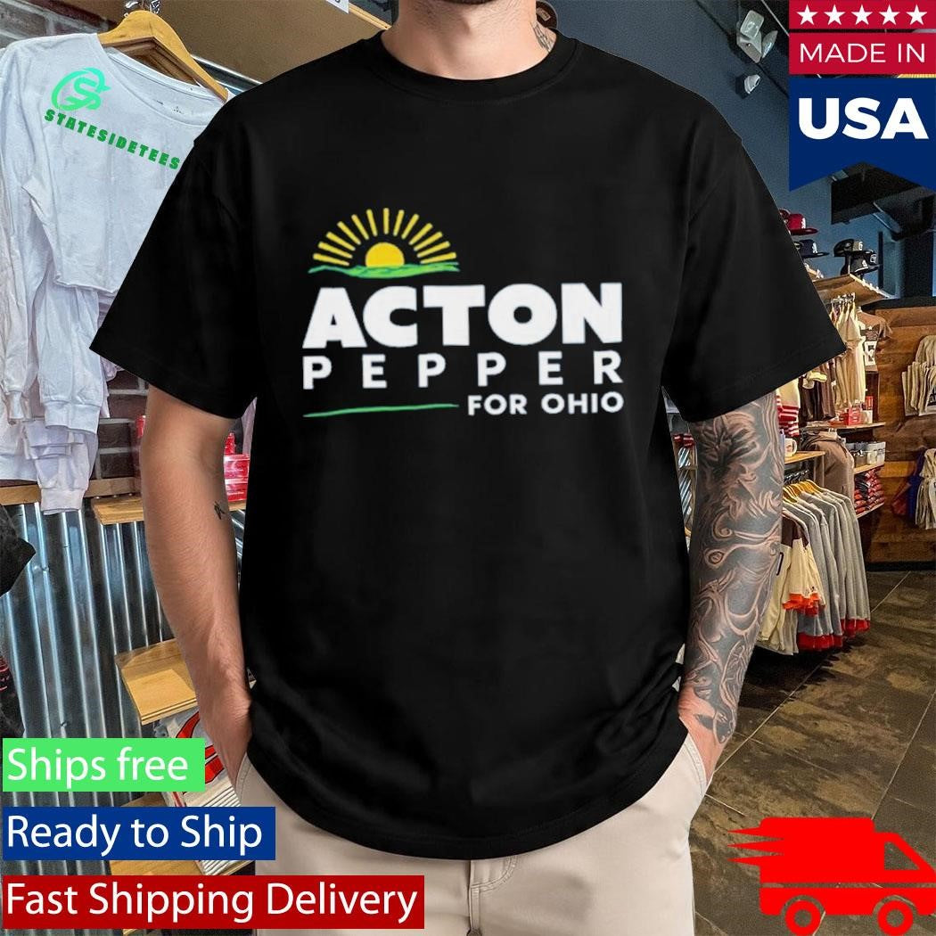 Amy Acton Pepper For Ohio Shirt