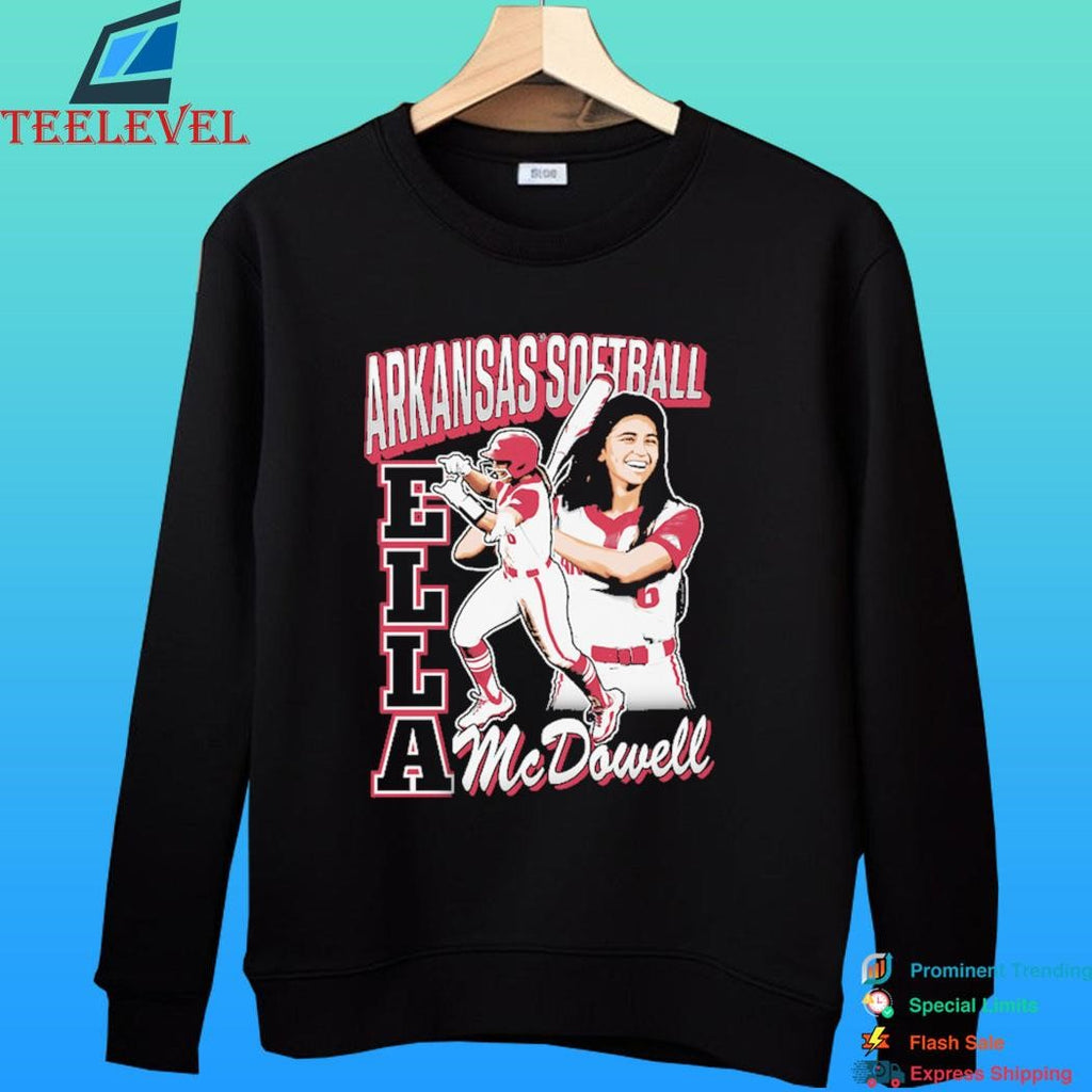 Arkansas Razorbacks Softball Ella Mcdowell Shirt