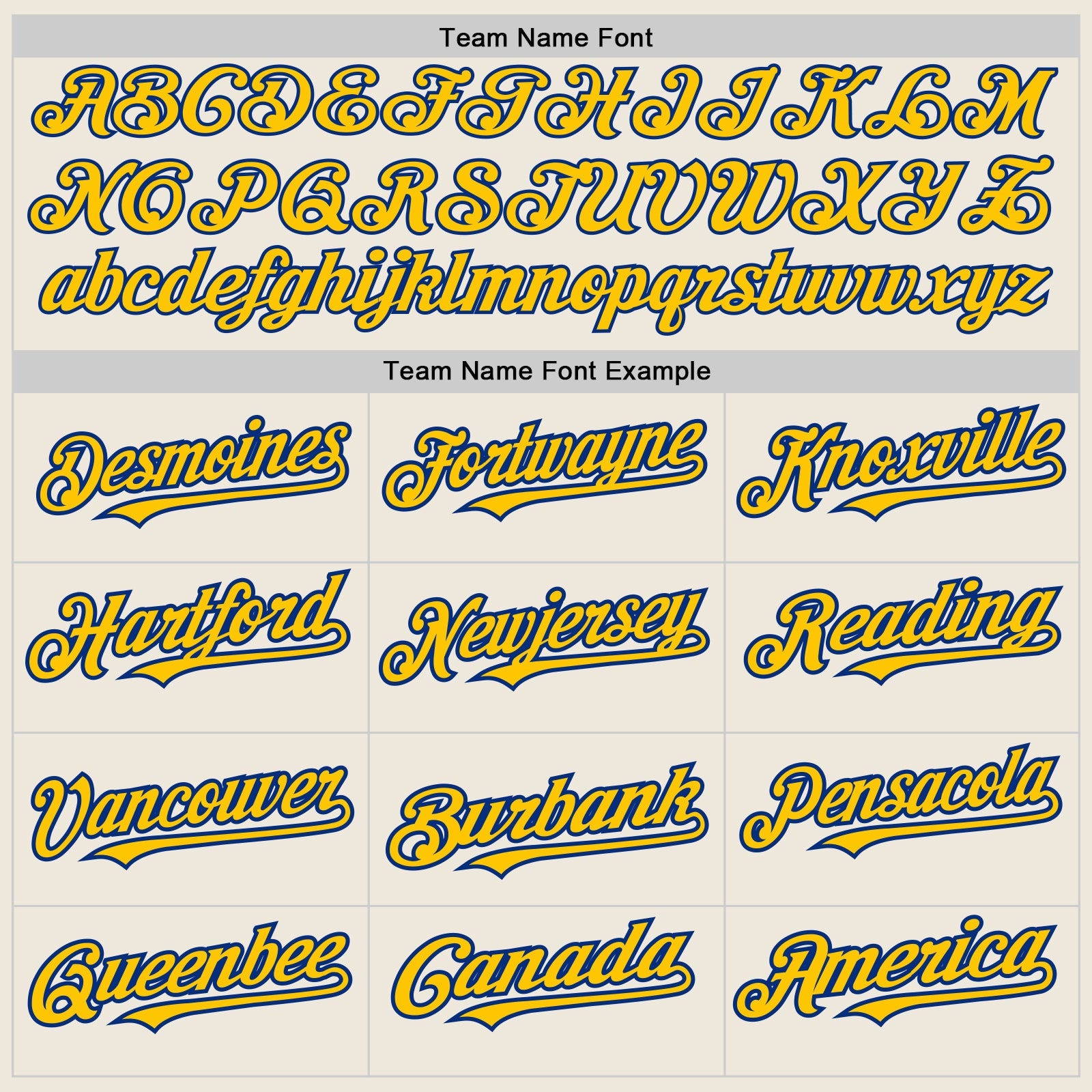Custom Cream Yellow-Royal 3 Colors Arm Shapes Authentic Baseball Jersey