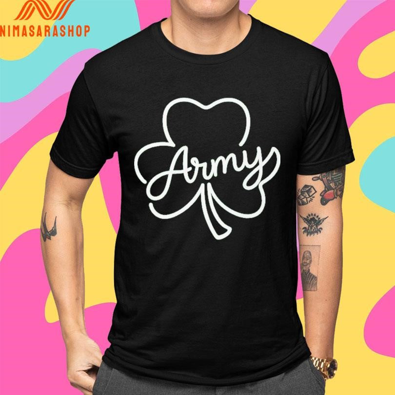 Army Shamrock St Patrick’s Day Shirts