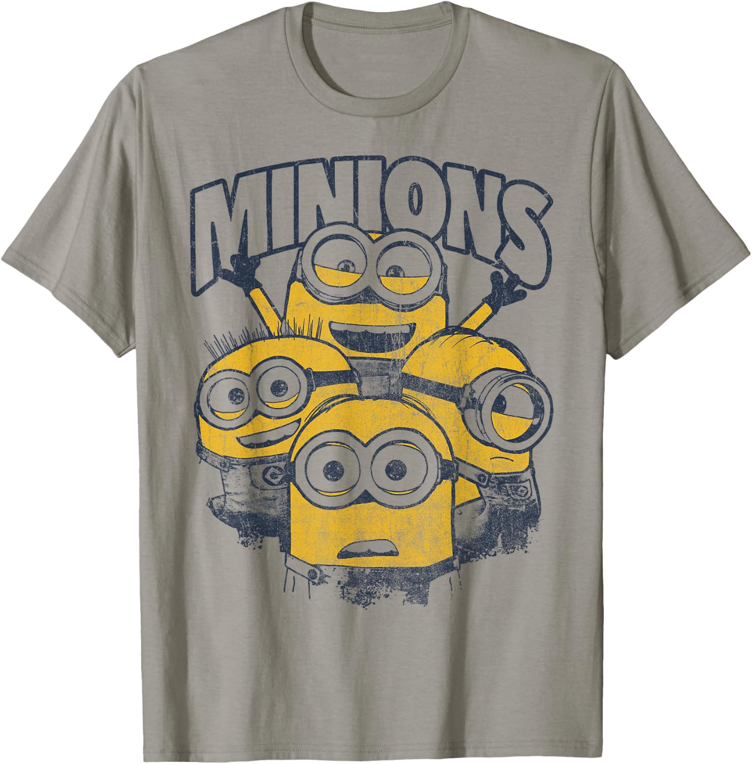 Minions Vintage Group Graphic T-Shirt T-Shirt