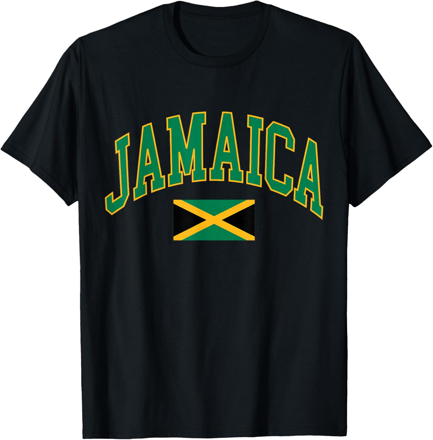 Jamaica Flag Jamaican Graphic T-Shirt