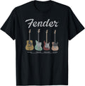 Vintage Guitar Lineup T-Shirt Small