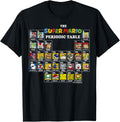 Periodic Table Of Characters Graphic T-Shirt