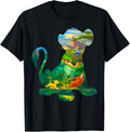 Lion King Simba Silhouette Graphic T-Shirt T-Shirt
