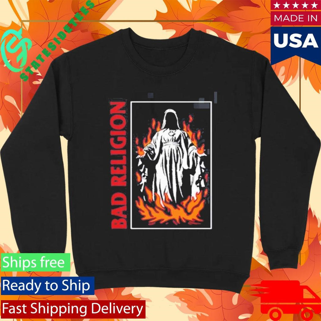 Bad Religion Latin America 2026 Tour Merch Burn T-Shirt