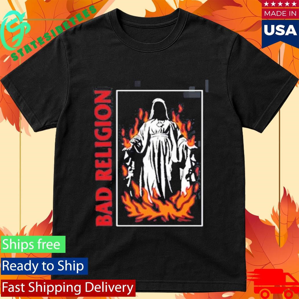 Bad Religion Latin America 2026 Tour Merch Burn T-Shirt