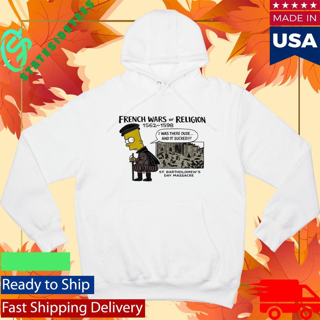 Bart Simpson French Wars of Religion 1562-1598 Shirt