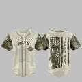 Bay Rays 2025 Armed Forces Day Night Jersey - Grishko.com