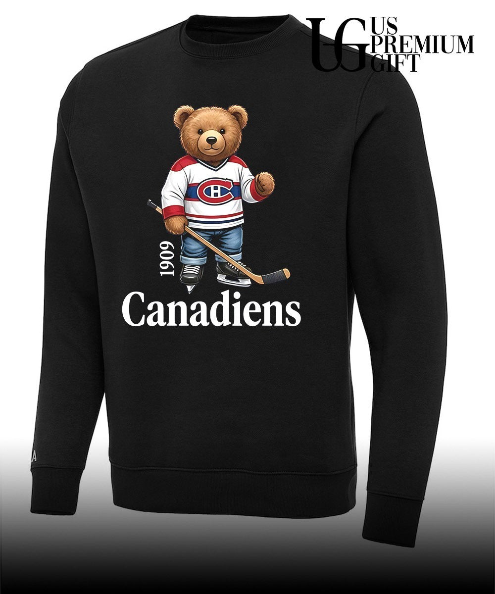 Bear Montreal Canadiens 1909 hockey shirt