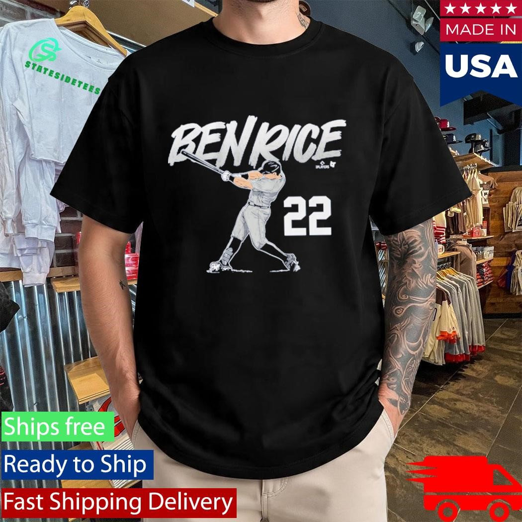 Ben Rice Slugger Swing Number Shirt