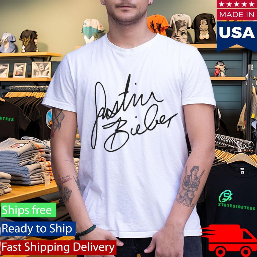 Billie Eilish Wearing Justin Bieber Shirt