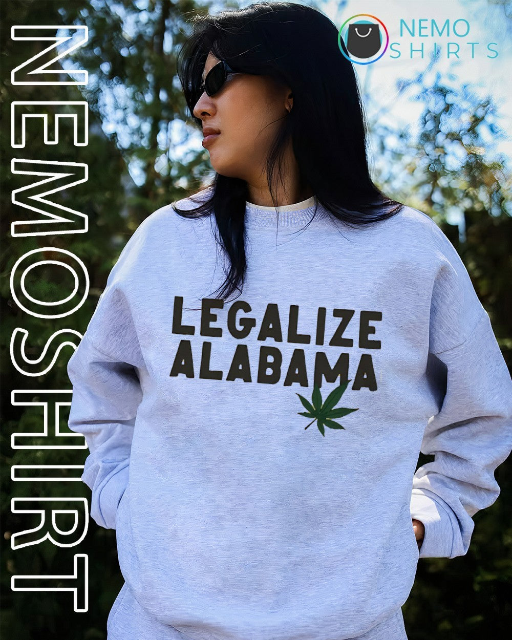 Birmingham Mayor wearing legalize Alabama shirt